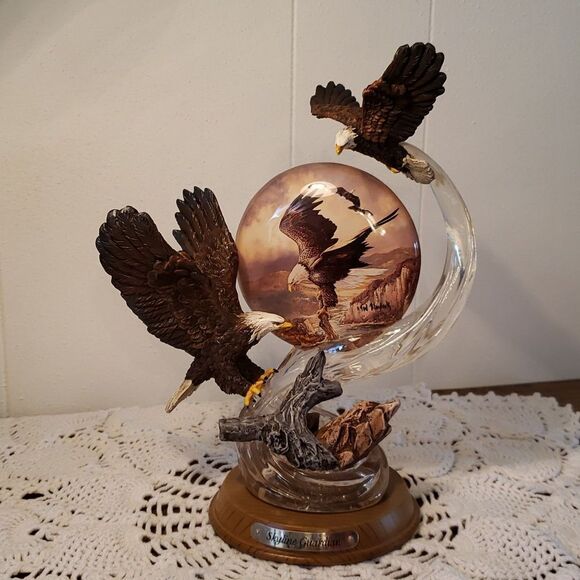 Vtg 2004 Bradford Exchange "Skyline Guardian" from Majestic Flights Collection - Picture 1 of 8